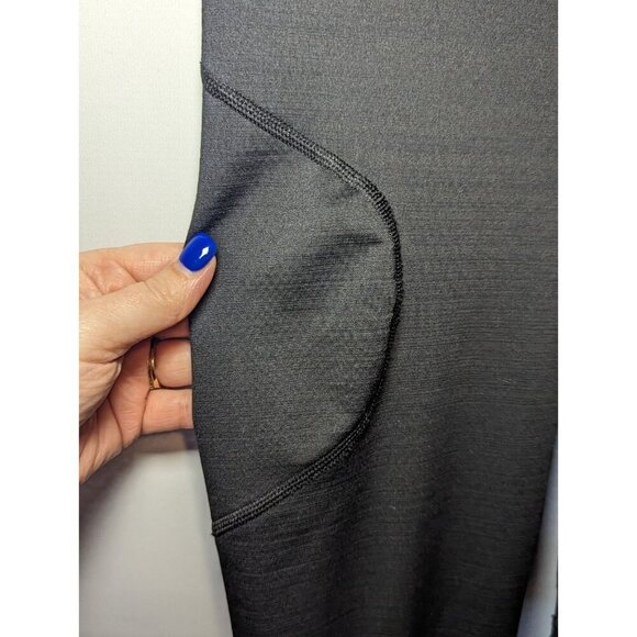 Nike Pro Leggings Womens Small Hyperwarm Black Yoga Running Gym Compression - Picture 3 of 13